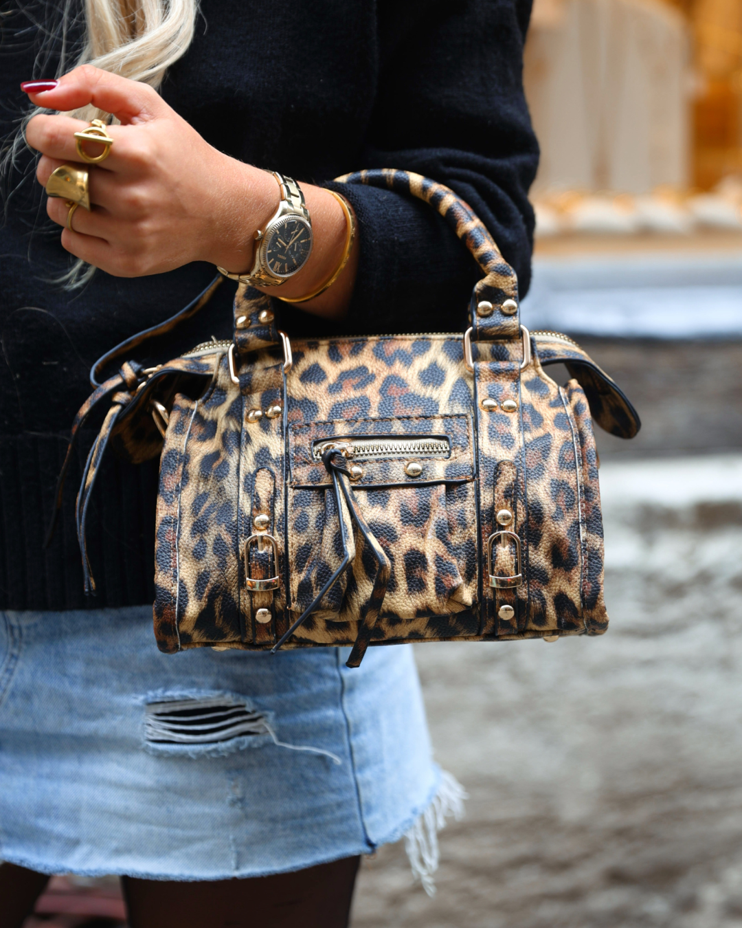 SAC - ICONIC MINI LÉOPARD
